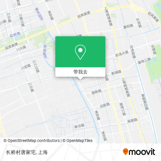 长桥村唐家宅地图