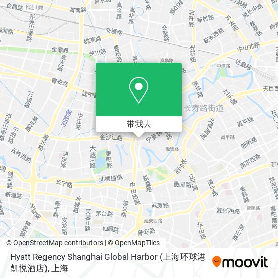 Hyatt Regency Shanghai Global Harbor (上海环球港凯悦酒店)地图