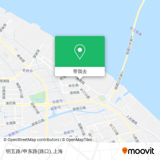 明五路/申东路(路口)地图