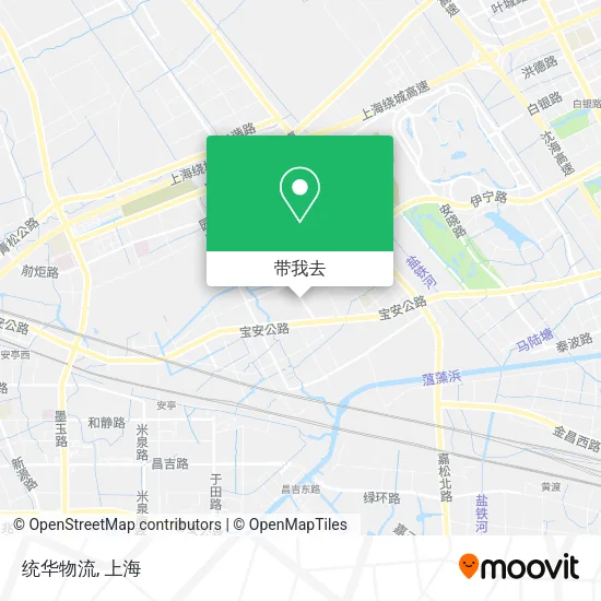统华物流地图