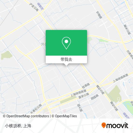 小横沥桥地图