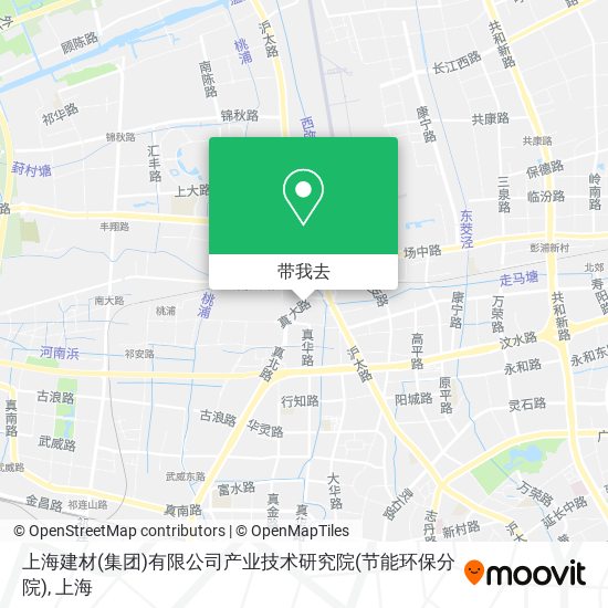 上海建材(集团)有限公司产业技术研究院(节能环保分院)地图