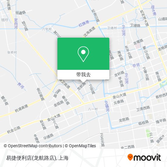 易捷便利店(龙航路店)地图