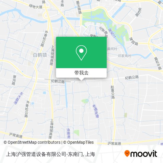 上海沪强管道设备有限公司-东南门地图