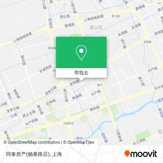 同泰房产(杨泰路店)地图