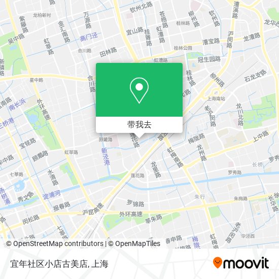 宜年社区小店古美店地图