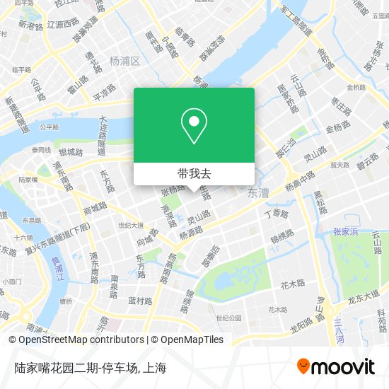 陆家嘴花园二期-停车场地图
