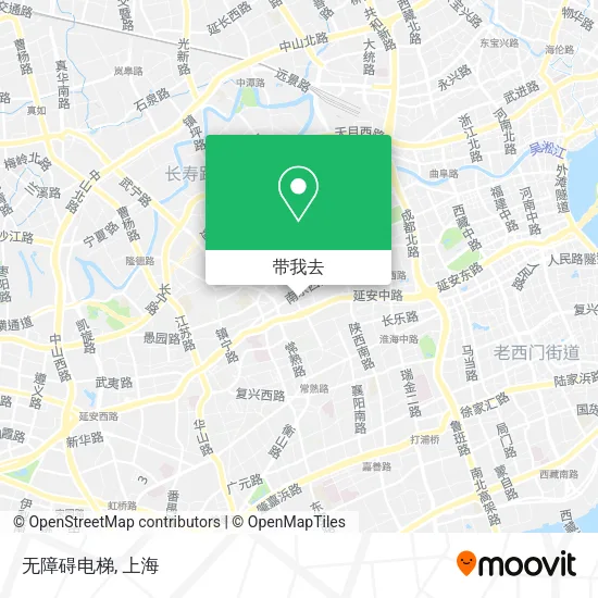 无障碍电梯地图