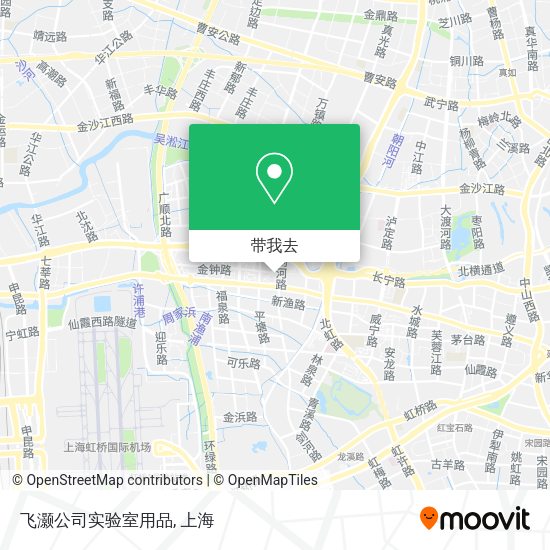 飞灏公司实验室用品地图