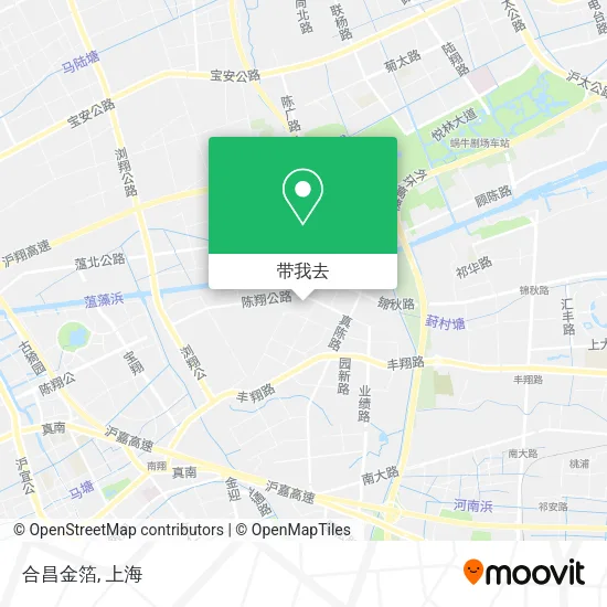 合昌金箔地图