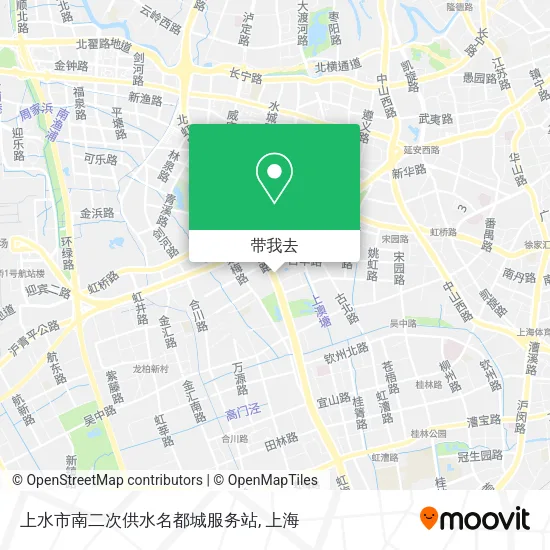 上水市南二次供水名都城服务站地图