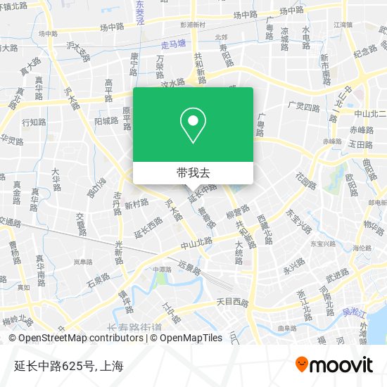 延长中路625号地图