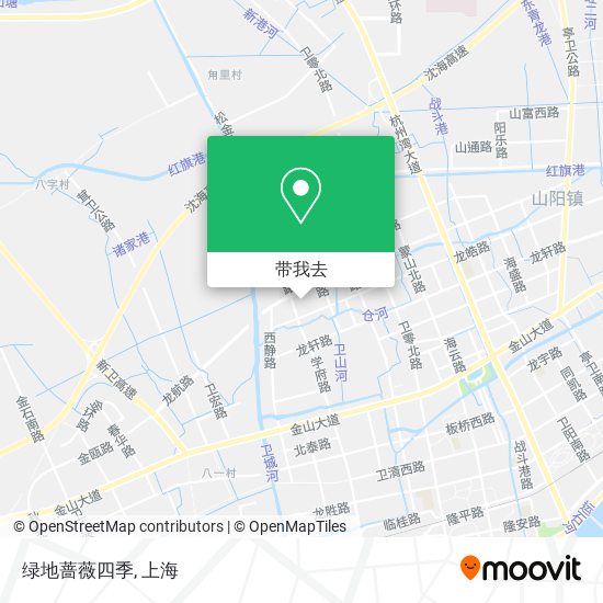 绿地蔷薇四季地图