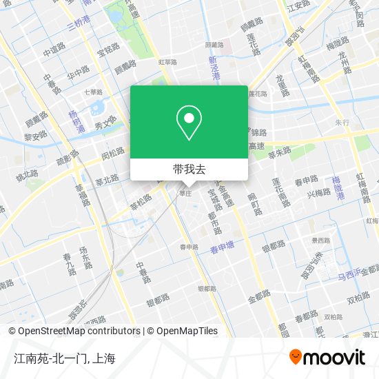 江南苑-北一门地图