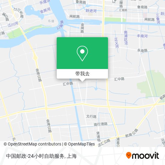 中国邮政-24小时自助服务地图