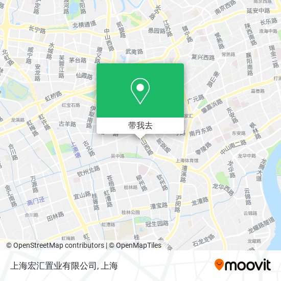 上海宏汇置业有限公司地图