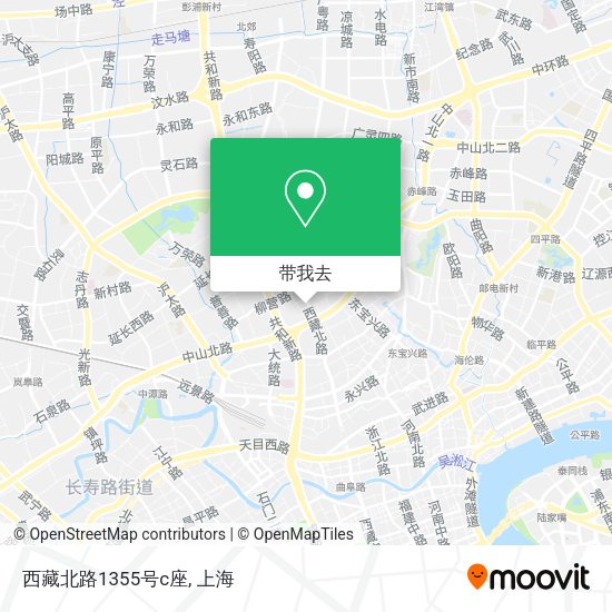 西藏北路1355号c座地图
