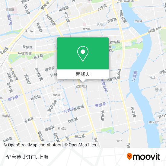 华唐苑-北1门地图