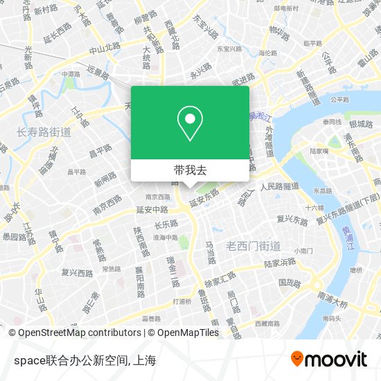 space联合办公新空间地图