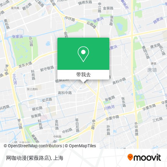 网咖动漫(紫薇路店)地图