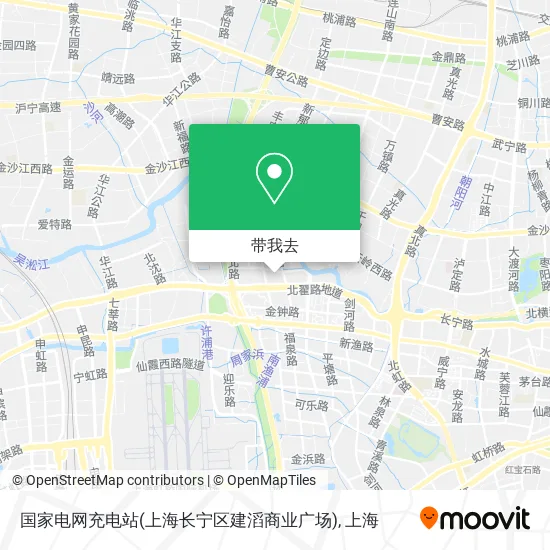 国家电网充电站(上海长宁区建滔商业广场)地图