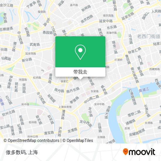 傲多数码地图