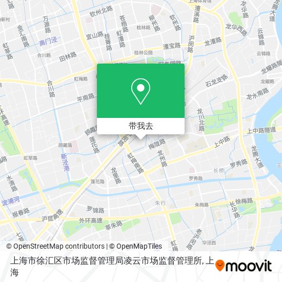 上海市徐汇区市场监督管理局凌云市场监督管理所地图