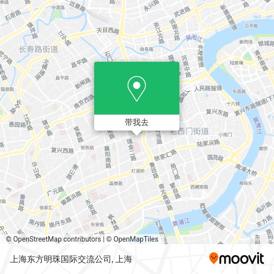 上海东方明珠国际交流公司地图
