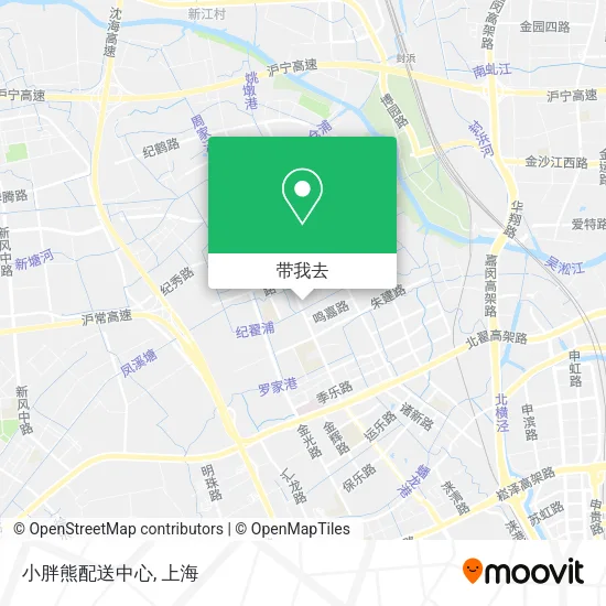 小胖熊配送中心地图