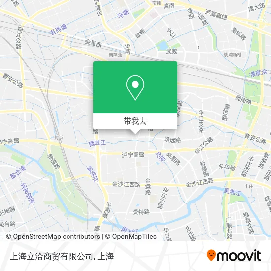 上海立洽商贸有限公司地图