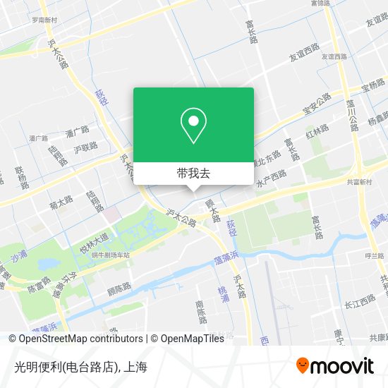 光明便利(电台路店)地图