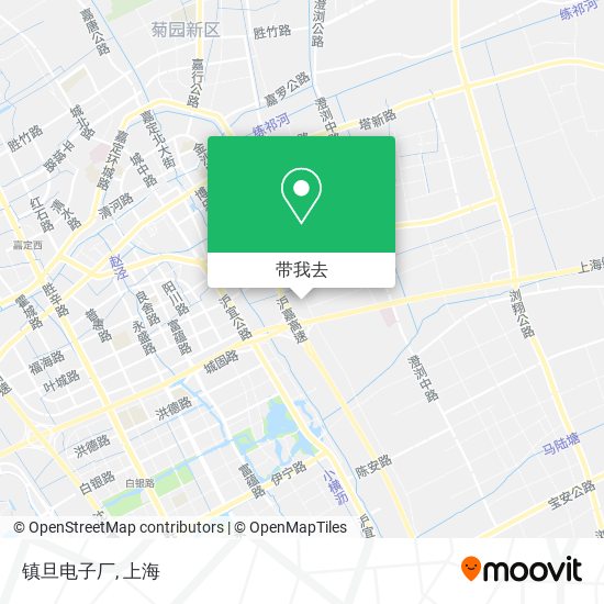 镇旦电子厂地图