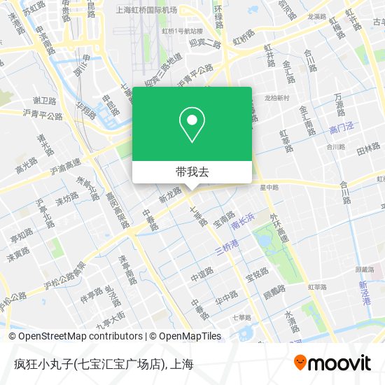 疯狂小丸子(七宝汇宝广场店)地图