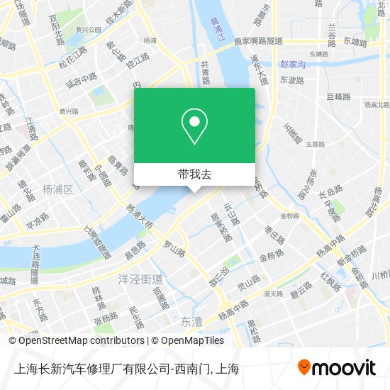 上海长新汽车修理厂有限公司-西南门地图