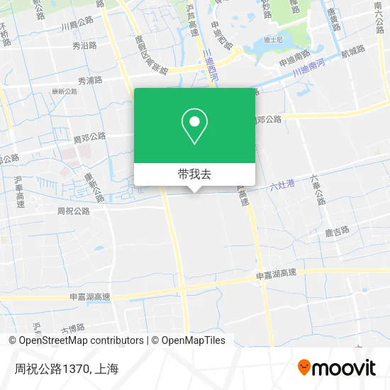周祝公路1370地图