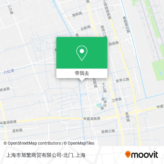 上海市旭繁商贸有限公司-北门地图