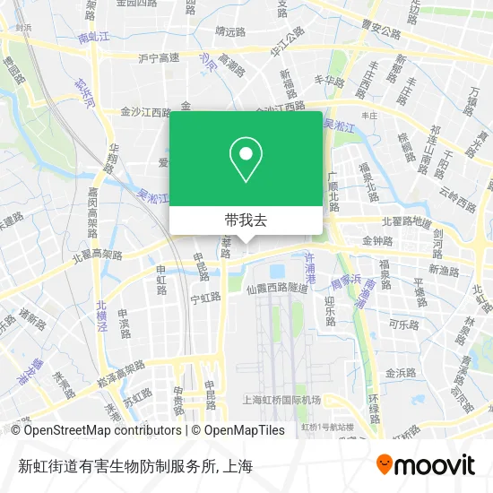 新虹街道有害生物防制服务所地图
