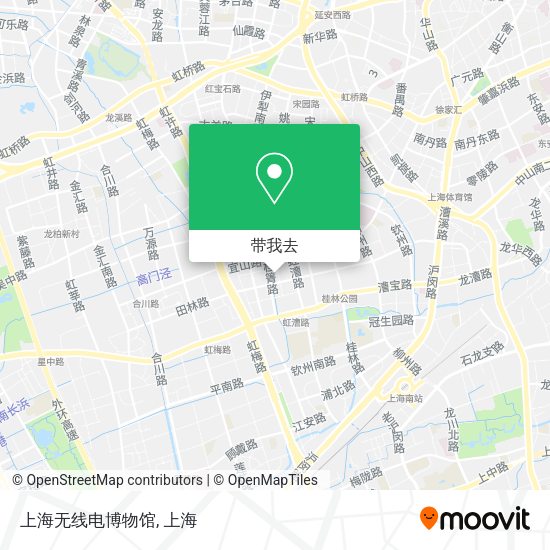 上海无线电博物馆地图