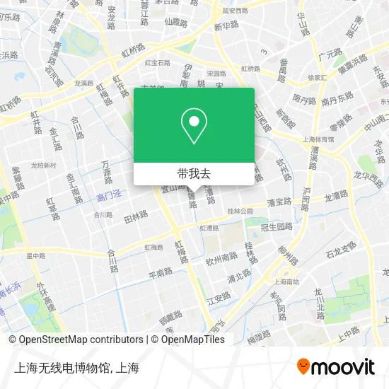 上海无线电博物馆地图