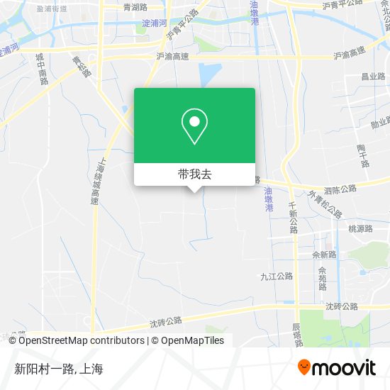 新阳村一路地图