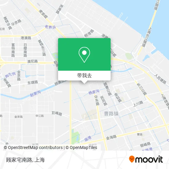 顾家宅南路地图