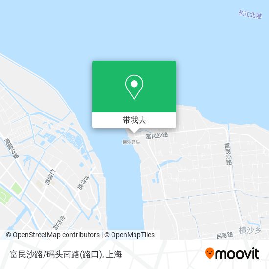 富民沙路/码头南路(路口)地图