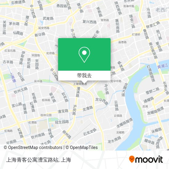 上海青客公寓漕宝路站地图