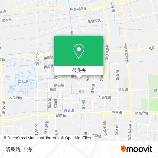 听民路地图