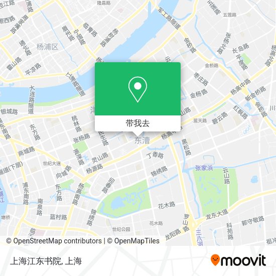 上海江东书院地图