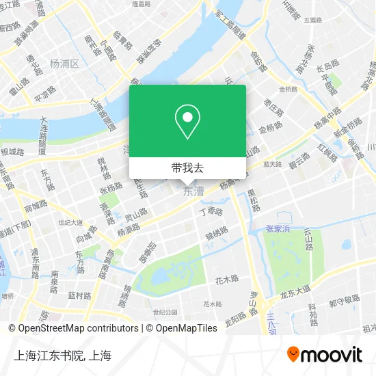 上海江东书院地图