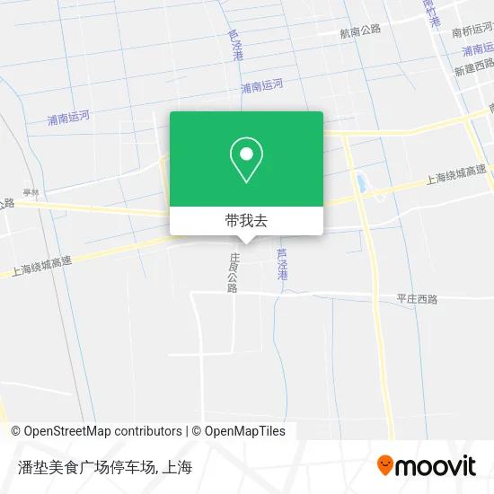 潘垫美食广场停车场地图