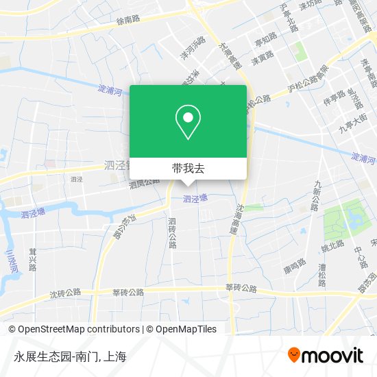 永展生态园-南门地图