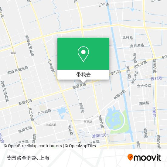 茂园路金齐路地图