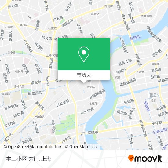 丰三小区-东门地图
